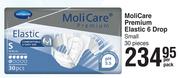 Molicare Premium Elastic 6 Drop (Small)-10 Per Pack