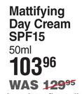 Pond's Mattifying Day Cream SPF15-50ml