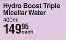 Neutrogena Hydro Boost Triple Micellar Water-400ml