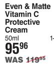 Garnier Even & Matte Vitamin C Protective Cream-50ml