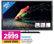 Telefunken 42" (106cm) FHD LED TV TLEDD-42FHD/A