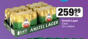 Amstel Lager Cans-24 x 440ml Per Case