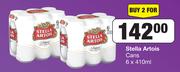 Stella Artois Cans-For 2 x 6 x 410ml