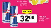 Red Bull Energy Drink-For 2 x 250ml