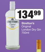 Stretton's Original London Dry Gin-750ml