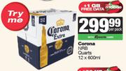 Corona NRB Quarts-For 12 x 600ml Per Pack