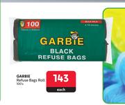 Garbie Refuse Bags Roll-100's Each