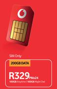 Vodacom Mobile Data (Sim Only) 200GB Data