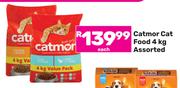 Catmor Cat Food Assorted-4Kg Each