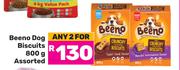 Beeno Dog Biscuits Assorted-For Any 2 x 800g
