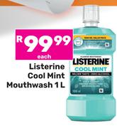 Listerine Cool Mint Mouthwash-1L Each