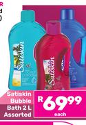Satiskin Bubble Bath Assorted-2L Each