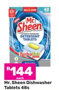 Mr.Sheen Dishwasher Tablets-48s