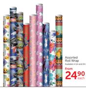 Assorted Roll Wrap-Each