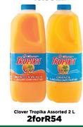 Clover Tropika Assorted-For 2 x 2L