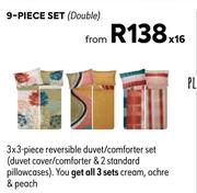Chloe 9 Piece Duvet Set (Double) 828449