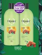 Organics Shampoo Or Conditioner Assorted-1L