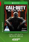 Xbox One Call Of Duty: Black OPS III