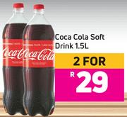 Coca Cola Soft Drink 1.5L-For 2
