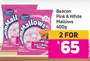 Beacon Pink & White Mallows-For 2 x 400g