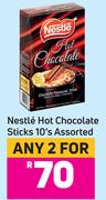 Nestle Hot Chocolate Sticks 10's Pack- For Any 2