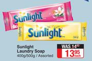 Sunlight Laundry Soap Assorted-400g/500g Each