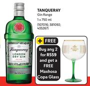 Tanqueray Gin Range-2 x 750ml