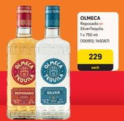 Olmeca Reposado Or Silver Tequila-750ml Each