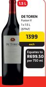 De Toren Fusion V-1.5L Each