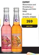 Esprit Watermelon & Strawberry Or Mango & Chilli NRBs-24 x 275ml Per Case