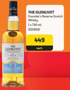 The Glenlivet Founder's Reserve Scotch Whisky-750ml Each