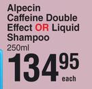 Alpecin Caffeine Double Effect Or Liquid Shampoo-250ml