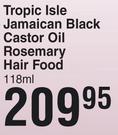 Tropic Isle Jamaican Black Castor Oil Rosemary Hair Food-118ml