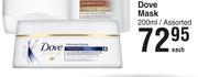 Dove Mask Assorted-200ml Each