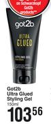 Schwarzkopf Got2b Ultra Glued Styling Gel-150ml