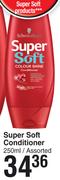 Schwarzkopf Super Soft Conditioner Assorted-250ml 