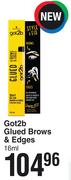 Schwarzkopf Got2b Glued Brows & Edges-16ml