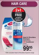 Head & Shoulders Shampoo 360ml/400ml Or Conditioner 275ml Assorted-Each