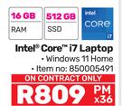 HP Intel Core i7 Laptop-Home Internet 200GB