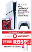 Sony Play Station 5 Slim Digital Console Plus Marvel's Spider Man 2-Home Internet 200GB