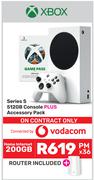 Xbox Series S 512GB Console Plus Accessory Pack-Home Internet 200GB
