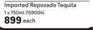 Patron Reposado Imported Tequila-750ml Each