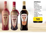 Amarula Cream, Raspberry Chocolate & African Baobab Or Ethiopian Coffee Cream Liqueur-750ml Each