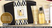 Baylis & Harding Body Wash 100ml,Body Spritz 100ml,Hand & Body Lotion 100 & Wash Bag-Per Set