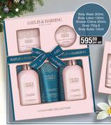 Baylis & Harding Body Wash 300ml,Body Lotion 130ml,Shower Creme 300ml,Soap 150g & Body Butter 100ml
