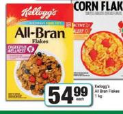 Special Kellogg s All Brain Flakes 1Kg Each m.guzzle .za