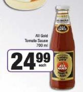 0 All Gold Tomato Sauce-700ml Each