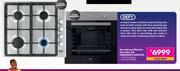 Defy Gas Hob & Electric Oven Box Set DBO484E & DHG133