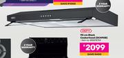Defy 90cm Black Cookerhood DCH90B