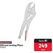 Mastercraft 250mm Locking Pliers
